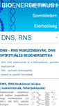 Mobile Screenshot of dns.bioenergetikus.hu